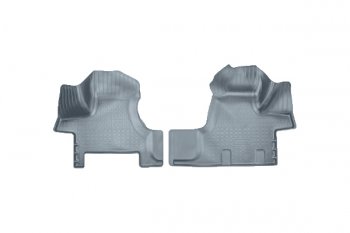 Коврики салона Norplast Unidec JAC Sunray  LC6T32 (2020-2025) автобус, цельнометаллический фургон (серые)