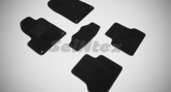 Износостойкие коврики в салон SeiNtex Premium LUX 4 шт. (ворсовые) Jeep Cherokee  KL (2014-2017) дорестайлинг