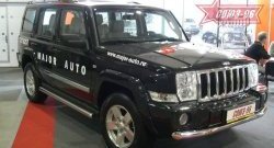15 299 р. Защита переднего бампера одинарная Souz-96 (d76). Jeep Commander (2006-2010)  с доставкой в г. Майкоп. Увеличить фотографию 2