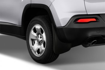 88 р. Брызговики Frosch (optimum, в коробке) Jeep Grand Cherokee WK2 1-ый рестайлинг (2013-2018) (Задние)  с доставкой в г. Майкоп. Увеличить фотографию 2
