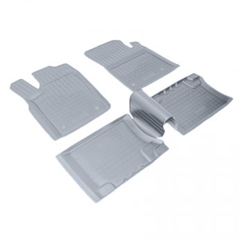 Коврики салона Norplast Unidec Jeep Grand Cherokee  WK2 (2010-2022) дорестайлинг, 1-ый рестайлинг, 2-ой рестайлинг (Цвет: серый)