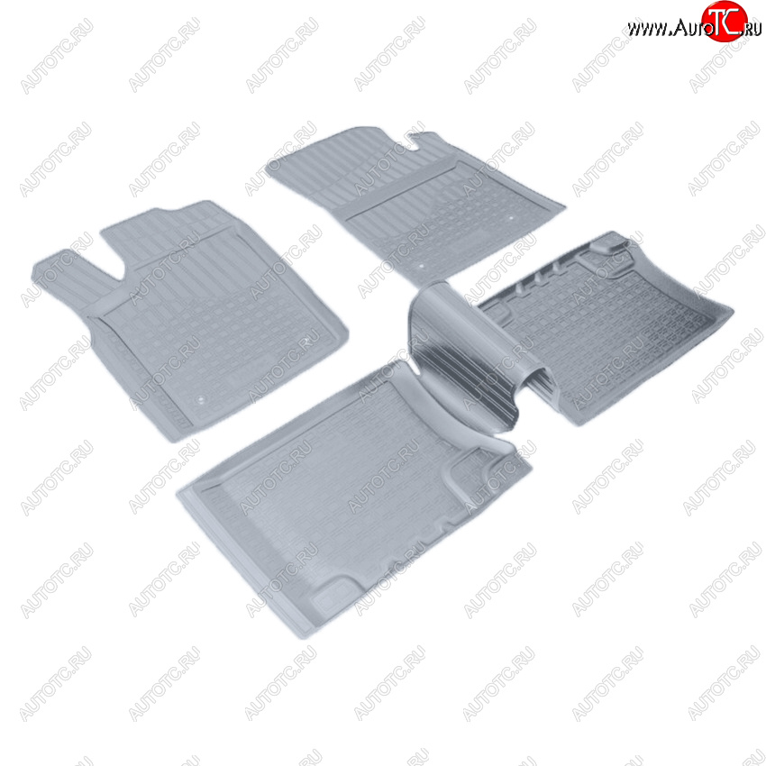 3 789 р. Коврики салона Norplast Unidec  Jeep Grand Cherokee  WK2 (2010-2022) дорестайлинг, 1-ый рестайлинг, 2-ой рестайлинг (Цвет: серый)  с доставкой в г. Майкоп