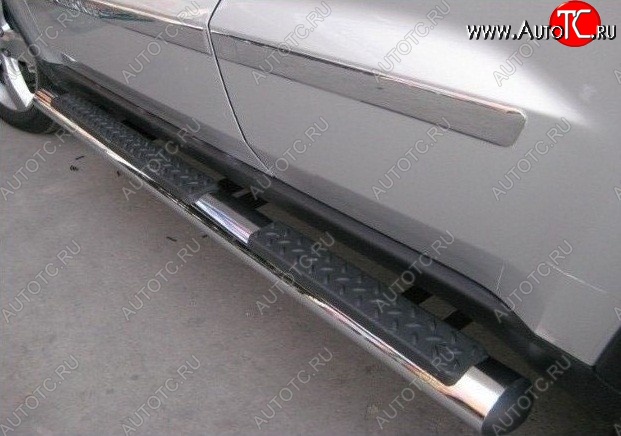 9 999 р. Пороги Original Design Chrome Jeep Grand Cherokee WK2 дорестайлинг (2010-2013)  с доставкой в г. Майкоп