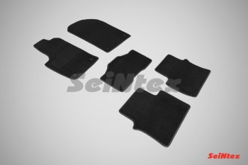 Комплект ворсовых ковриков в салон LUX (рестайлинг) Seintex Jeep Grand Cherokee  WK2 (2010-2013) дорестайлинг