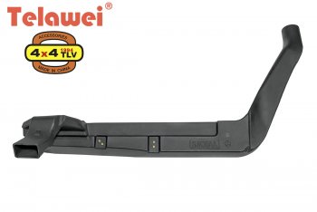 9 419 р. Шноркель Telawei (3.6L c 2012, 2.8 CRD до 2011) Jeep Wrangler JK 3 дв. дорестайлинг (2006-2010)  с доставкой в г. Майкоп. Увеличить фотографию 3