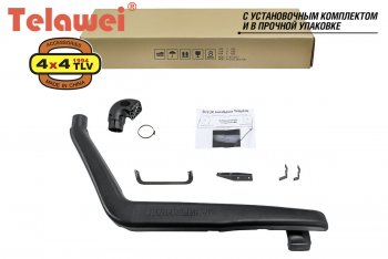 8 179 р. Шноркель Telawei (2.8D, 3.8 V6) Jeep Wrangler JK 3 дв. дорестайлинг (2006-2010)  с доставкой в г. Майкоп. Увеличить фотографию 2