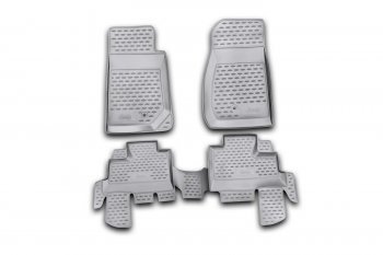 Коврики в салон Element (полиуретан, 4 двери) Jeep Wrangler JK 3 дв. дорестайлинг (2006-2010)