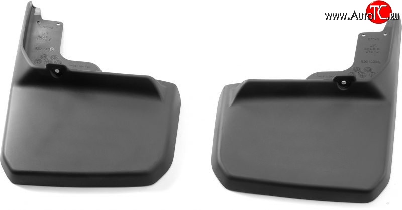 2 379 р. Передние брызговики NovLine 2 шт. Jeep Wrangler JK 3 дв. дорестайлинг (2006-2010)  с доставкой в г. Майкоп