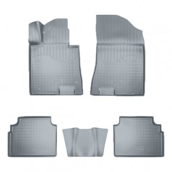 Коврики салона Norplast KIA K5  DL (2019-2022) (Цвет: серый)