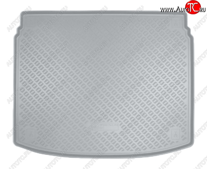 2 079 р. Коврик в багажник Norplast  KIA XCeed  1 (2019-2025) (Серый)  с доставкой в г. Майкоп