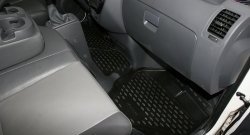 3 699 р. Коврики в салон Element 2 шт. (полиуретан) KIA Bongo 4 PU рестайлинг (2012-2025)  с доставкой в г. Майкоп. Увеличить фотографию 2