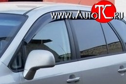 999 р. Комплект дефлекторов окон (ветровиков) 4 шт. Russtal KIA Carens UN (2006-2013)  с доставкой в г. Майкоп