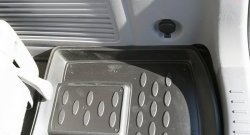 1 394 р. Комплект ковриков в салон (7 мест) Element 4 шт. (полиуретан) KIA Carnival VQ минивэн рестайлинг (2010-2014)  с доставкой в г. Майкоп. Увеличить фотографию 4