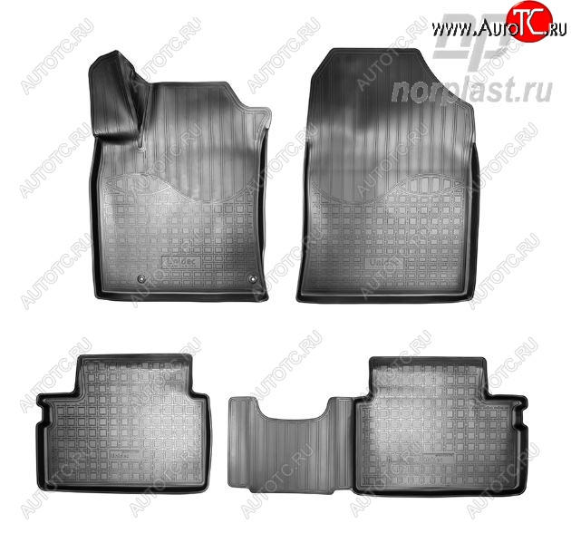2 499 р. Коврики салонные (CD, SB - Shoting Break) Noplast  KIA Ceed  3 CD (2018-2025) хэтчбэк  с доставкой в г. Майкоп