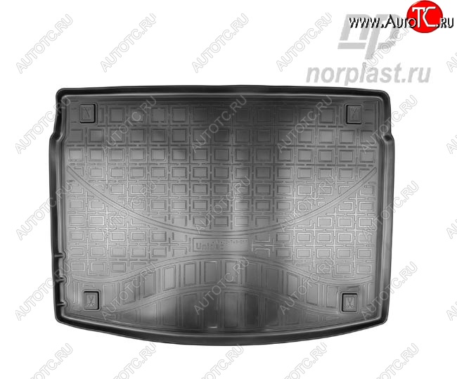 1 879 р. Коврик в багажник (комплектация Premium+) Norplast  KIA Ceed  3 CD (2018-2025) хэтчбэк (Чёрный)  с доставкой в г. Майкоп