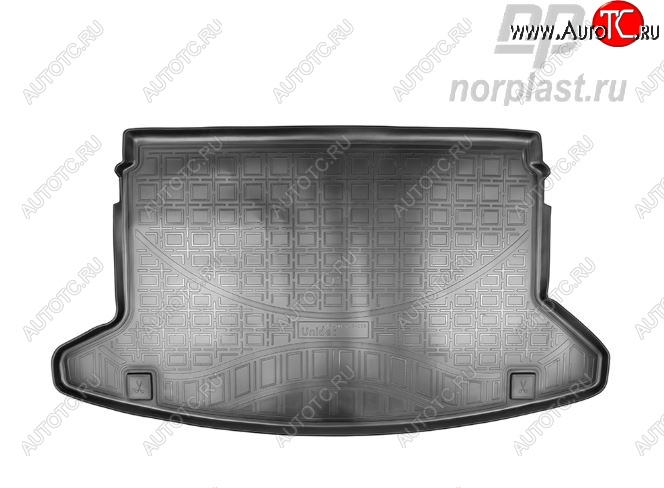 1 689 р. Коврик в багажник Norplast Unidec  KIA Ceed  3 CD (2018-2025) хэтчбэк (Чёрный)  с доставкой в г. Майкоп