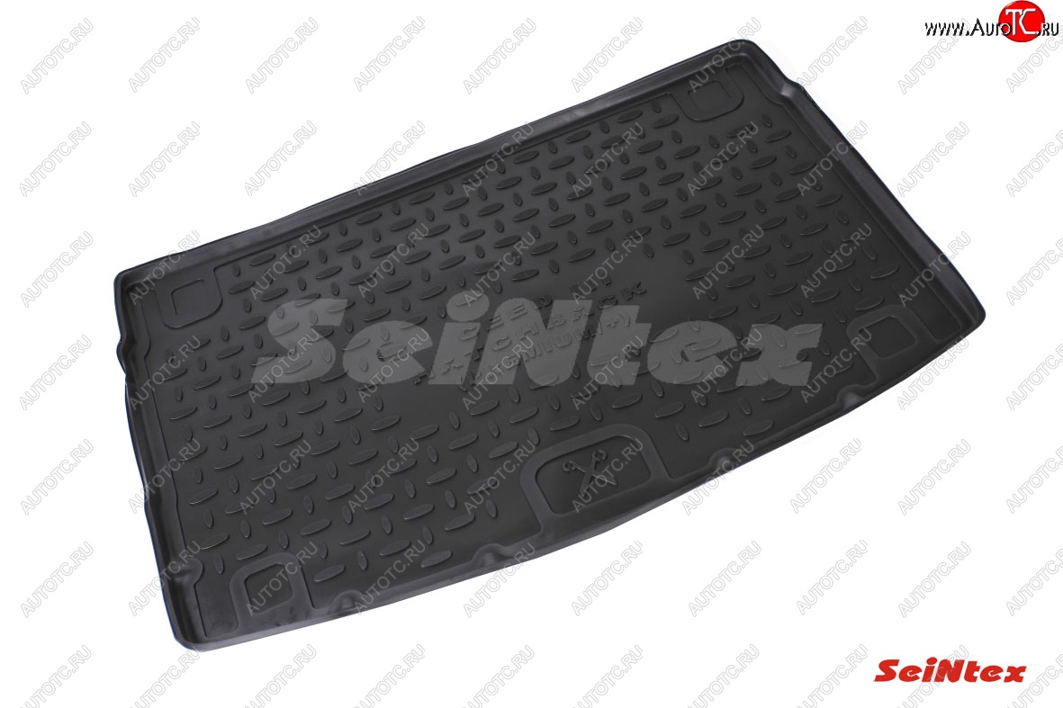 1 539 р. Коврик в багажник Seintex (полимер)  KIA Ceed  3 CD (2018-2025) хэтчбэк  с доставкой в г. Майкоп