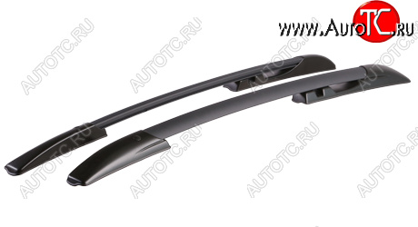 7 849 р. Рейлинги АПС  KIA Ceed  3 CD (2018-2025) хэтчбэк (Черные, без поперечин)  с доставкой в г. Майкоп