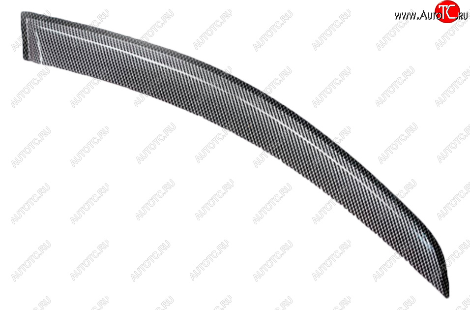 2 199 р. Дефлектора окон CA-Plastic KIA Ceed 3 CD универсал (2018-2025) (Шелкография карбон-серебро, Без хром молдинга)  с доставкой в г. Майкоп