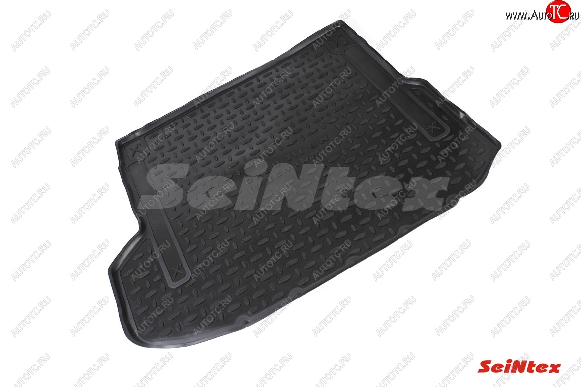 1 539 р. Коврик в багажник Seintex Premium (полимер) KIA Ceed 3 CD универсал (2018-2025)  с доставкой в г. Майкоп
