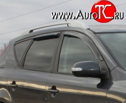 999 р. Комплект дефлекторов окон (ветровиков) 4 шт. (универсал) Russtal KIA Ceed 1 ED дорестайлинг, хэтчбэк 5 дв. (2006-2010)  с доставкой в г. Майкоп