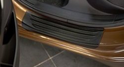 1 999 р. Накладки на порожки автомобиля (рестайлинг, хетчбек) RA KIA Ceed 2 JD рестайлинг, хэтчбэк (2015-2018)  с доставкой в г. Майкоп. Увеличить фотографию 3