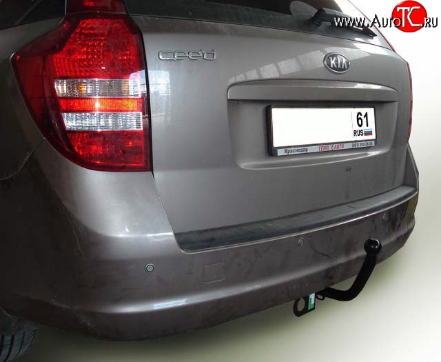 7 599 р. Фаркоп (универсал) Лидер Плюс KIA Ceed 1 ED дорестайлинг, хэтчбэк 5 дв. (2006-2010) (Без электропакета)  с доставкой в г. Майкоп