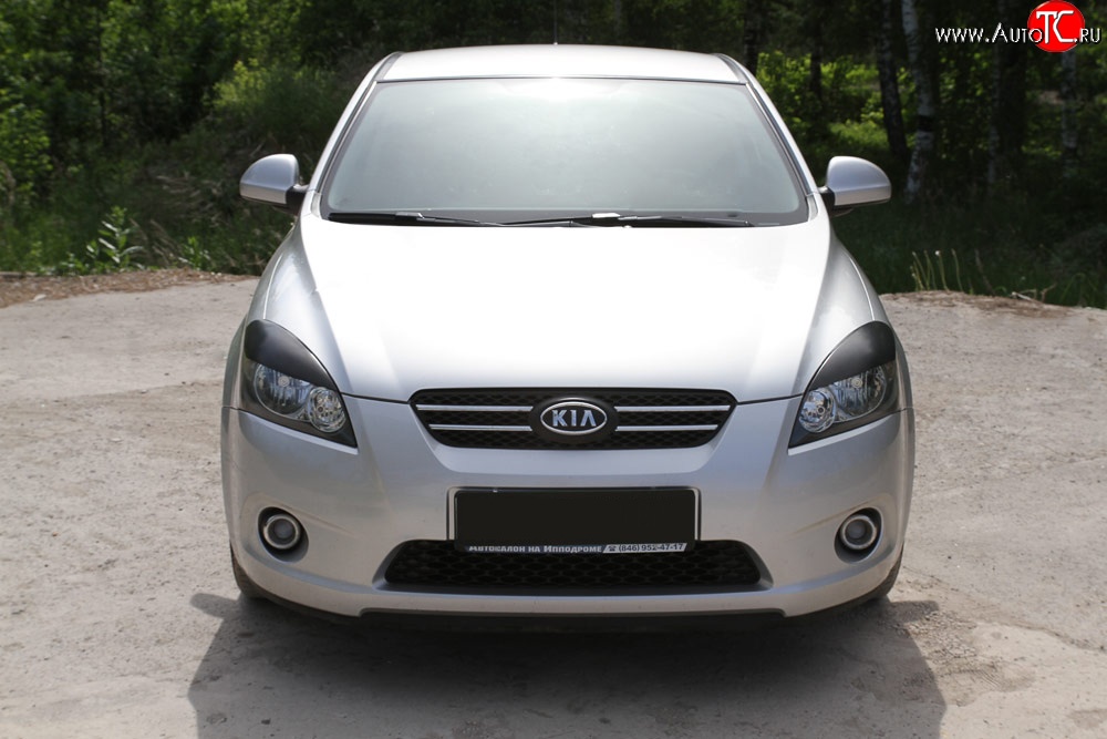 919 р. Реснички на фары RA KIA Ceed 1 ED дорестайлинг, хэтчбэк 5 дв. (2006-2010) (Поверхность глянец (под окраску), Неокрашенные) с доставкой в г. Майкоп Увеличить фотографию 1 919 р. Реснички на фары RA KIA Ceed 1 ED дорестайлинг, хэтчбэк 5 дв. (2006-2010) (Поверхность глянец (под окраску), Неокрашенные) с доставкой в г. Майкоп