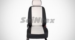 6 999 р. Чехлы для сидений SeiNtex (экокожа, белый цвет)  KIA Ceed  1 ED (2010-2012) рестайлинг, хэтчбэк 5 дв.  с доставкой в г. Майкоп. Увеличить фотографию 2