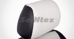 6 999 р. Чехлы для сидений SeiNtex (экокожа, белый цвет)  KIA Ceed  1 ED (2010-2012) рестайлинг, хэтчбэк 5 дв.  с доставкой в г. Майкоп. Увеличить фотографию 3