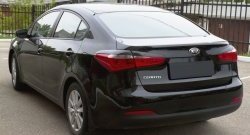 1 039 р. Реснички на фонари RA  KIA Cerato  3 YD (2013-2016) дорестайлинг седан (Неокрашенные)  с доставкой в г. Майкоп. Увеличить фотографию 3