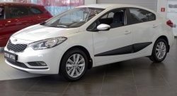 3 599 р. Молдинги RA (широкие, комплект на 4 двери) KIA Cerato 4 BD дорестайлинг седан (2018-2021) (Поверхность глянец (под окраску), Неокрашенные)  с доставкой в г. Майкоп. Увеличить фотографию 4