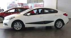 3 599 р. Молдинги RA (широкие, комплект на 4 двери) KIA Cerato 4 BD дорестайлинг седан (2018-2021) (Поверхность глянец (под окраску), Неокрашенные)  с доставкой в г. Майкоп. Увеличить фотографию 5