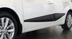 3 599 р. Молдинги RA (широкие, комплект на 4 двери) KIA Cerato 4 BD дорестайлинг седан (2018-2021) (Поверхность глянец (под окраску), Неокрашенные)  с доставкой в г. Майкоп. Увеличить фотографию 6