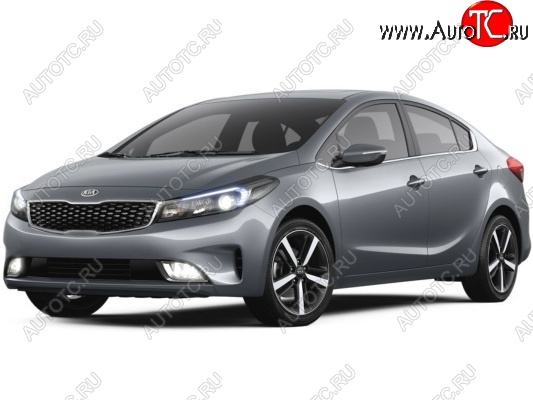 3 499 р. Передний бампер JORDEN KIA Cerato 3 YD рестайлинг седан (2016-2019) (Неокрашенный)  с доставкой в г. Майкоп