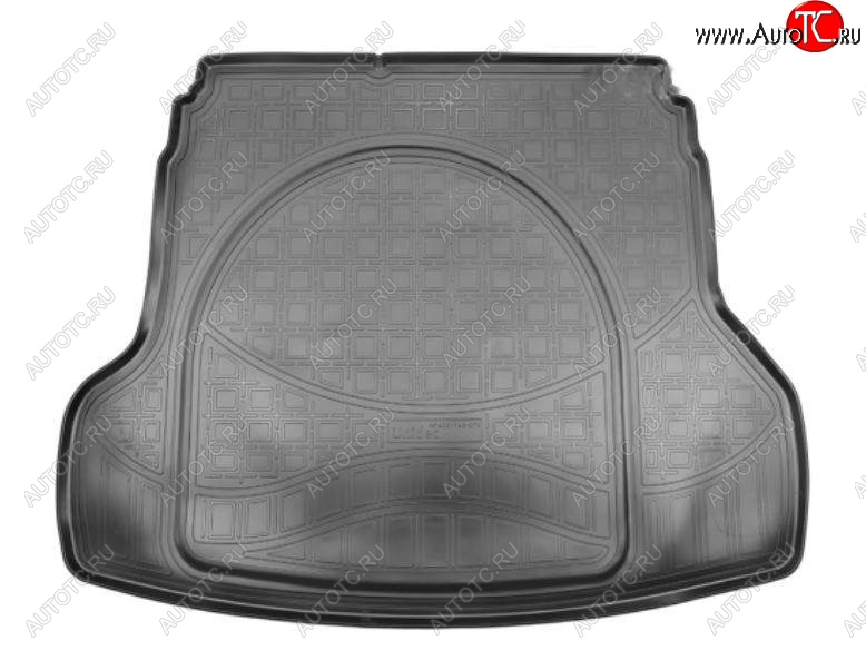 2 499 р. Коврик в багажник Norplast  KIA Cerato  4 BD (2018-2025) дорестайлинг седан, рестайлинг седан (Серый)  с доставкой в г. Майкоп