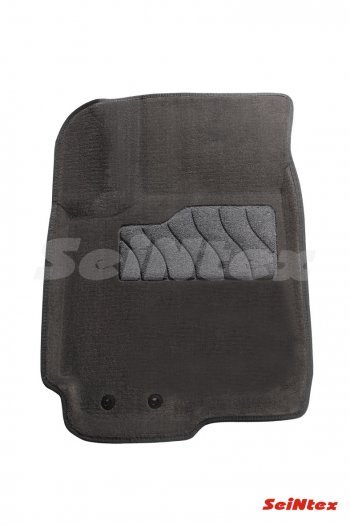 7 049 р. Текстильные коврики в салон SEINTEX 3D серые  KIA Cerato  2 TD (2008-2013) седан  с доставкой в г. Майкоп. Увеличить фотографию 2