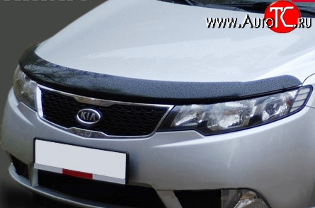 2 599 р. Дефлектор капота NovLine KIA Cerato 1 LD седан дорестайлинг (2003-2007)  с доставкой в г. Майкоп