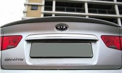 4 949 р. Лип спойлер Lip KIA Cerato 1 LD хэтчбэк (2004-2007) (Неокрашенный)  с доставкой в г. Майкоп. Увеличить фотографию 2