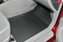 2 479 р. Коврики в салон (полиуретан) Element KIA Cerato 1 LD седан дорестайлинг (2003-2007) (Черные)  с доставкой в г. Майкоп. Увеличить фотографию 4