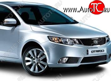 4 599 р. Правое крыло SAT (Тайвань) KIA Cerato 2 TD седан (2008-2013) (Неокрашенное)  с доставкой в г. Майкоп