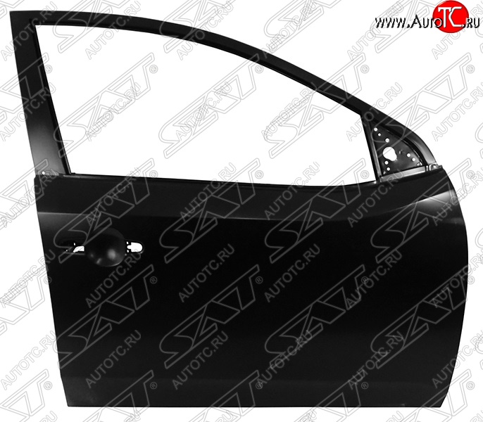 7 849 р. Правая дверь передняя SAT KIA Forte хэтчбек (2008-2013) (Неокрашенная)  с доставкой в г. Майкоп