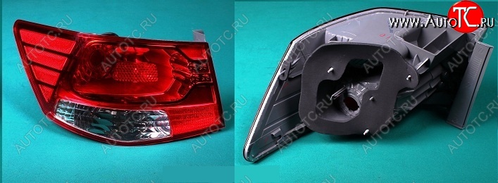 1 799 р. Фонарь BRIGHTROAD (внешний, левый) KIA Cerato 2 TD седан (2008-2013)  с доставкой в г. Майкоп