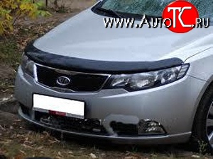 2 799 р. Дефлектор капота NovLine KIA Cerato 2 TD седан (2008-2013)  с доставкой в г. Майкоп