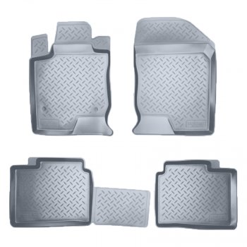 Коврики салона Norplast Unidec KIA Magentis (2005-2010) (Цвет: серый)