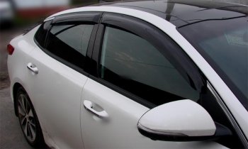 Дефлектора окон SIM KIA Optima 4 JF дорестайлинг универсал (2015-2018)