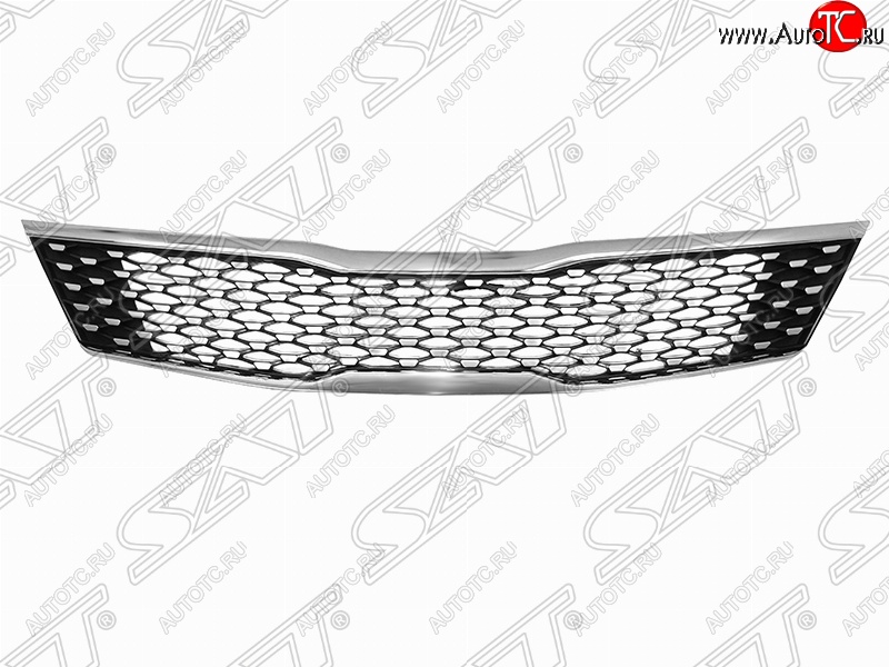3 599 р. Решетка радиатора SAT (GT TYPE, пр-во Китай) KIA Optima 4 JF дорестайлинг седан (2016-2018) (Неокрашенная)  с доставкой в г. Майкоп
