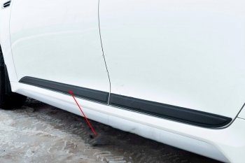 Молдинг двери RA (передний левый) KIA Optima JF седан рестайлинг (2018-2020) (Поверхность шагрень)