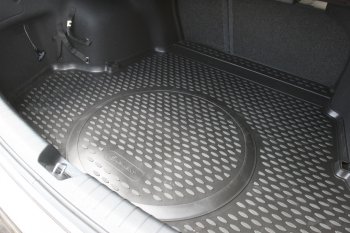 2 259 р. Коврик в багажник Element (полиуретан, для компл-й Luxe, Prestige GT-line и GT) KIA Optima 4 JF дорестайлинг седан (2016-2018)  с доставкой в г. Майкоп. Увеличить фотографию 2