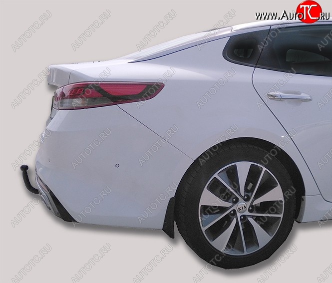7 499 р. Фаркоп Лидер Плюс KIA Optima JF седан рестайлинг (2018-2020) (Без электропакета)  с доставкой в г. Майкоп
